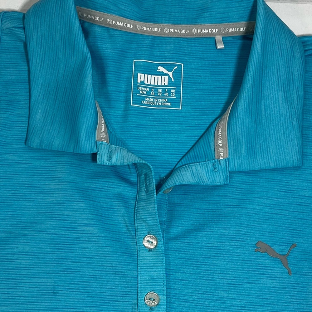 Puma  women Teal Polo Shirt